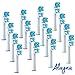 Oral B Replacement Brush Heads- Pack of 16 Oralb Braun Dual Clean Electric Toothbrush Heads- Generic Brushes Compatible With Oral-b Pro 1000 1500 3000 5000 6000 8000 9000 Vitality, Triumph & More