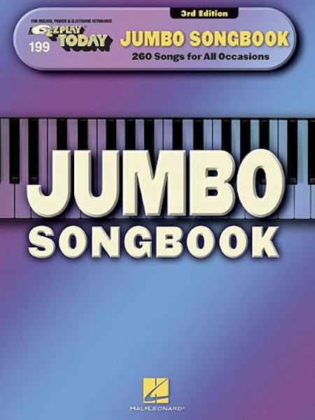 Jumbo Songbook E Z Play Today 199 Hal Leonard Corp 9781480353282 Amazon Com Books