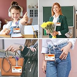 Retractable ID Badge Holder,Nurse Badge Reels with