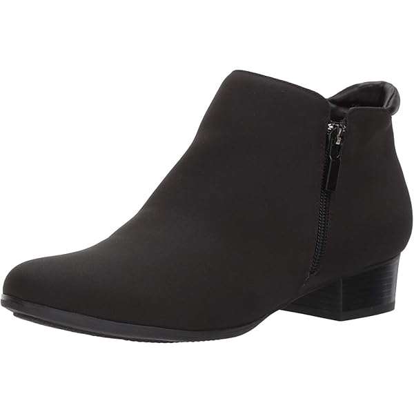 Amazon.com | Trotters Women's Major Ankle Bootie, Black, 6 Narrow