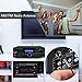 Wireless Bluetooth Home Power Amplifier – 200 Watt Audio Stereo Receiver w/ USB Port, AUX IN, AM FM Radio, DVD CD Player, 2 Karaoke Microphone Input, Remote – Home Entertainment System – Pyle PDA5BUthumb 2