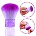 ANGNYA 3PCS Nail Dust Brush Remove Powder for Acrylic Nails Makeup Brushes Manicure Brush Dust Cleaner Tools Nail Art Brush Set