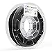 AMOLEN 3D Printer Filament, 1.75mm Black Flexible TPU Filament +/- 0.03 mm, 0.5 LBS, includes Sample Marble & Bronze Filament