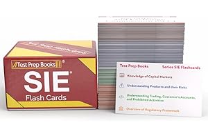 SIE Exam Prep Study Cards: SIE Test Prep 2025-2026 with Practice Questions for the Securities Industry Essentials Exam [Full Color Cards]