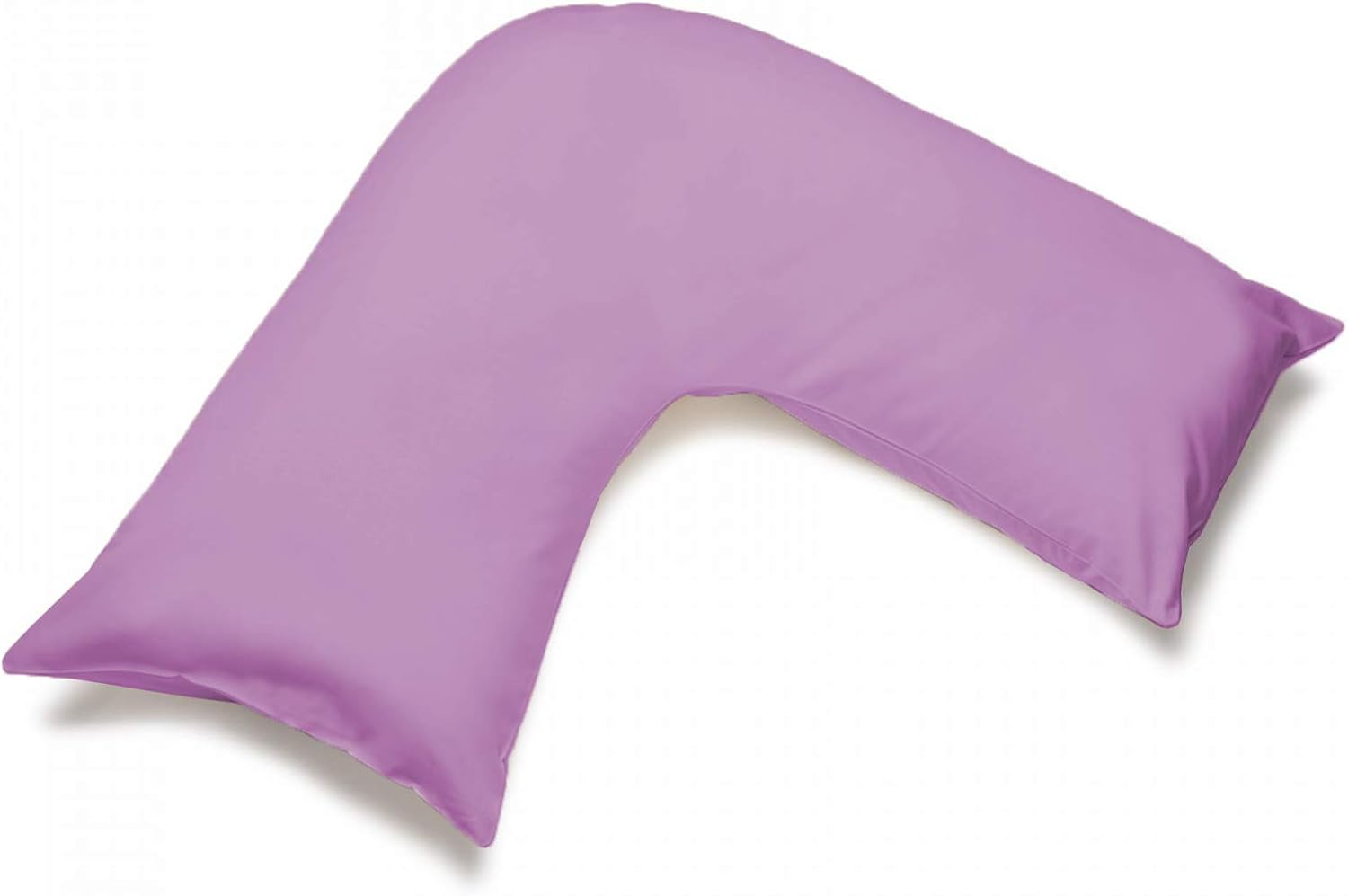 M Fabrics PolyCotton Plain Dyed V Pillowcase Cover Easy Care