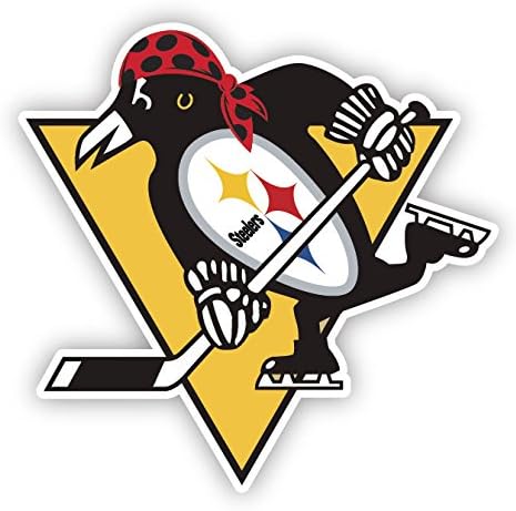 Pittsburgh Fan Sport Logo 6" Sticker Decal Vinyl Steelers Penguins Pirates