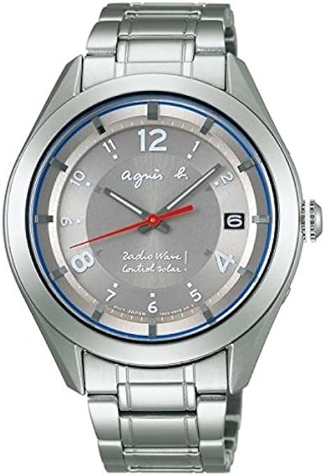 Amazon アニエスベー ウオッチ Agnes B メンズ時計 マルセイユ ソーラー電波ウオッチ 型番 Fbry994 グレー メンズ腕時計 腕時計 通販