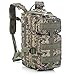 ALTBP Military Tactical Molle Bug Out Bag Backpacks and Travel Tactical Water Bottle Kettle Pouches (Jungle Digital X, Medium 20L-30L)