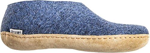 GlerupsWool Shoe Leather Outsole Denim EU 50 (US Men's 16) Medium