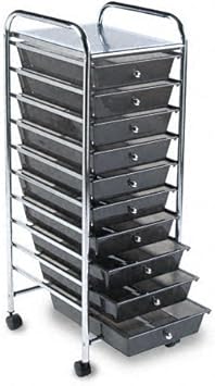 Amazon Com Advantus Portable Ten Drawer Organizer Chrome