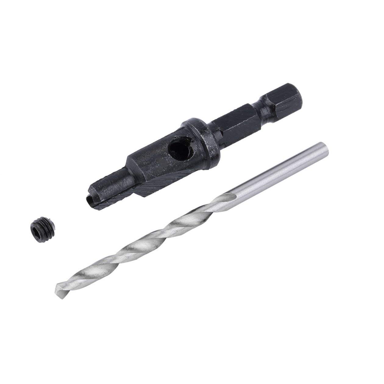 6 38 Mm Schneiden Carpenter Bohrer Set Titan Hss