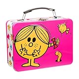 Vandor 44070 Mr. Men Little Miss-Little Miss Sunshine Large Tin Tote, Multicolor