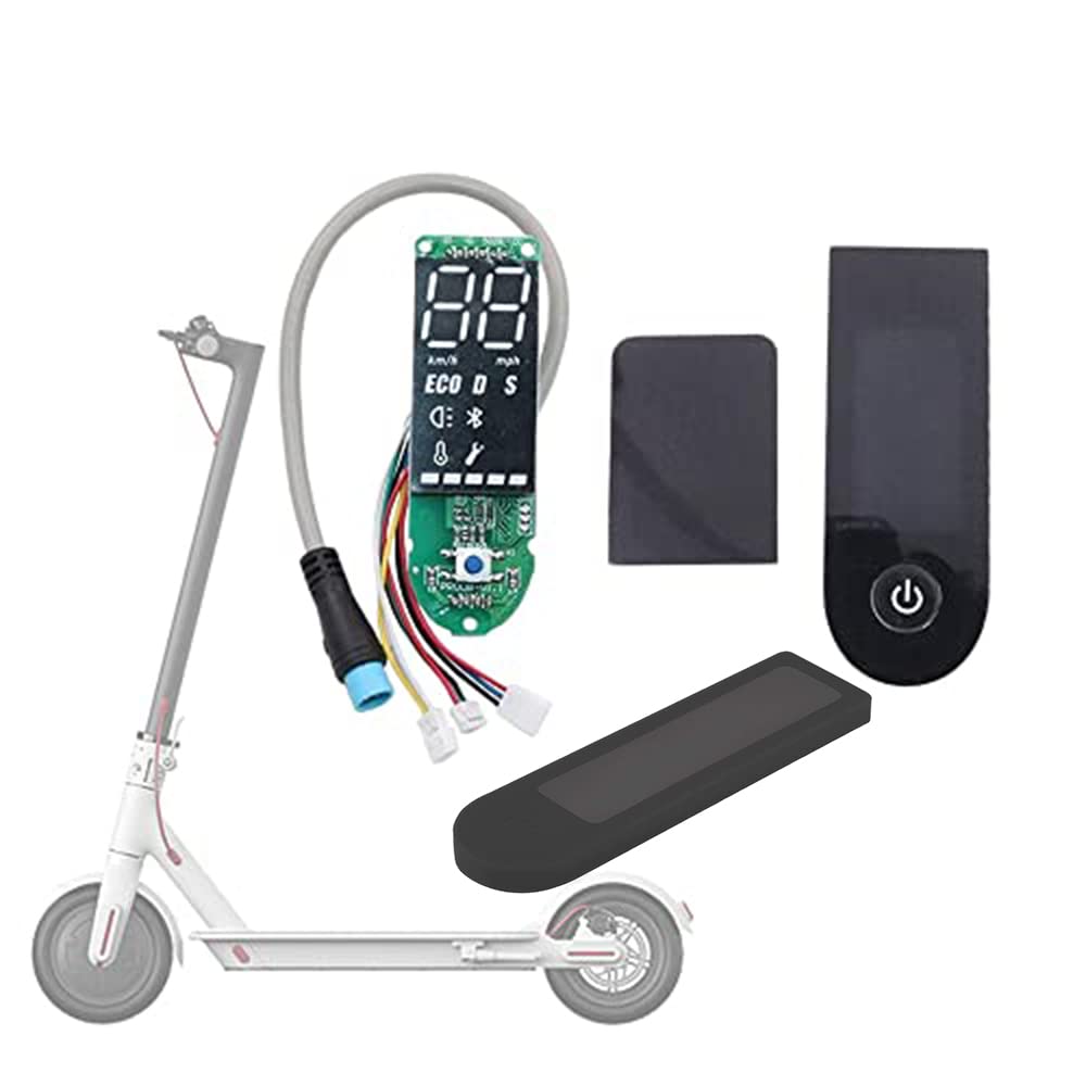 FEC GLDYTIMES Original Dashboard Replacement for Xiaomi Mijia M365 Pro Electric Scooter Circuit Board Contain Screen Cover