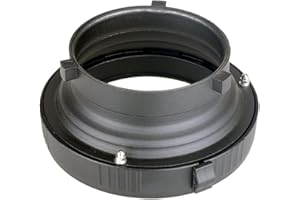 Gugxiom for Bowens to for Elinchrom Mount Adapter, Metal Studio Flash Strobe Converter Ring, Speedring Interchangeable Connec