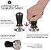 LuxHaus Espresso Tamper - 51mm Calibrated Coffee Tamper for Espresso Machine with Spring Loaded 100% Flat Stainless Steel Base