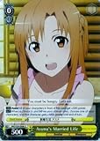 Weiss Schwarz - Asuna's Married Life - SAO/S20-E008 - U (SAO/S20-E008) - Sword Art Online Booster