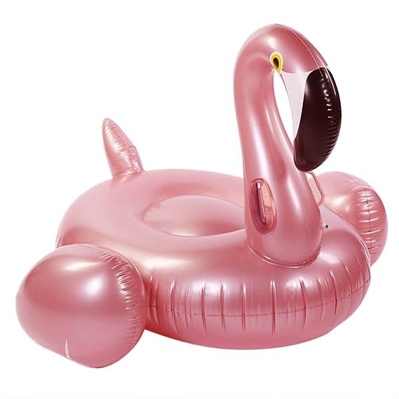 SanXingRui Aufblasbar Flamingo Luftmatratze Aufblasbarer Flamingo Pool Floß, Schwimmtier Flamingo Schwimminsel Pool Spielzeug