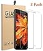 Tripsky iPhone 8 Plus, 7 Plus Screen Protector Tempered Glass,iPhone 8 Plus, 7 Plus Tempered Glass Crystal Clear and 9H Hardness Scratch Proof (Transparent,2 Pack)