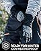 Tough Outdoors Snow Gloves - Men's & Women's Waterproof & Insulated Ski & Snowboard Gloves