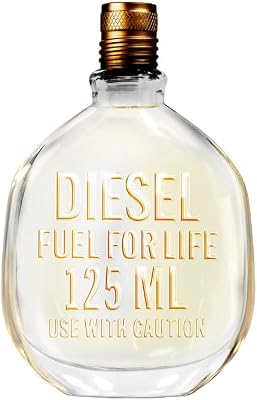 Fuel for Life, Agua de Perfume para Hombre en Vaporizador Spray, Fragancia Sensorial, 125 ml