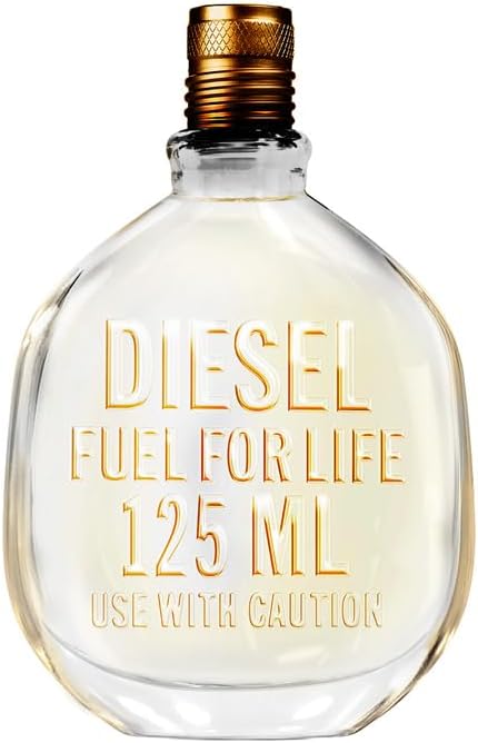 Fuel for Life, Perfume Masculino Água em Vaporizador de Spray, Fragrância Sensorial, 125 ml