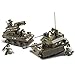 Sluban Air-Raid Drill Set Blocks Army Bricks Toy - Tor Anti-Aircraft Missiles & Abrams Tank