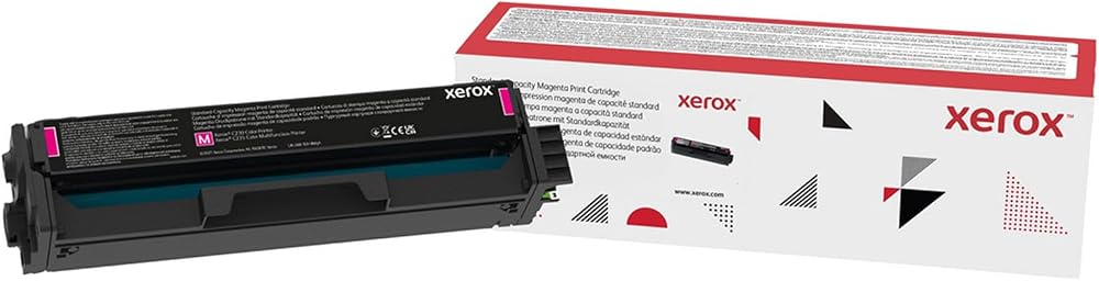 Xerox C230 C235 Magenta Standard Capacity Toner Cartridge 1500 Pages 006R04385