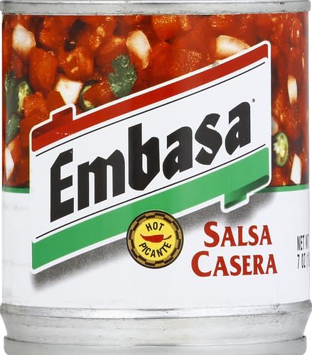 EMBASA SALSA CASERA, HOT, 7 OUNCE