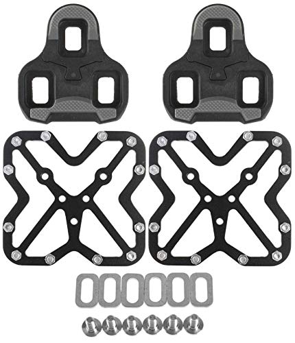 VP-ARC6 Look KEO Compatible Bicycle Cleats with Clipless Pedal Platform Adaptors