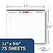 Roaring Spring Wide College Ruled Landscape Legal Pad, 11
