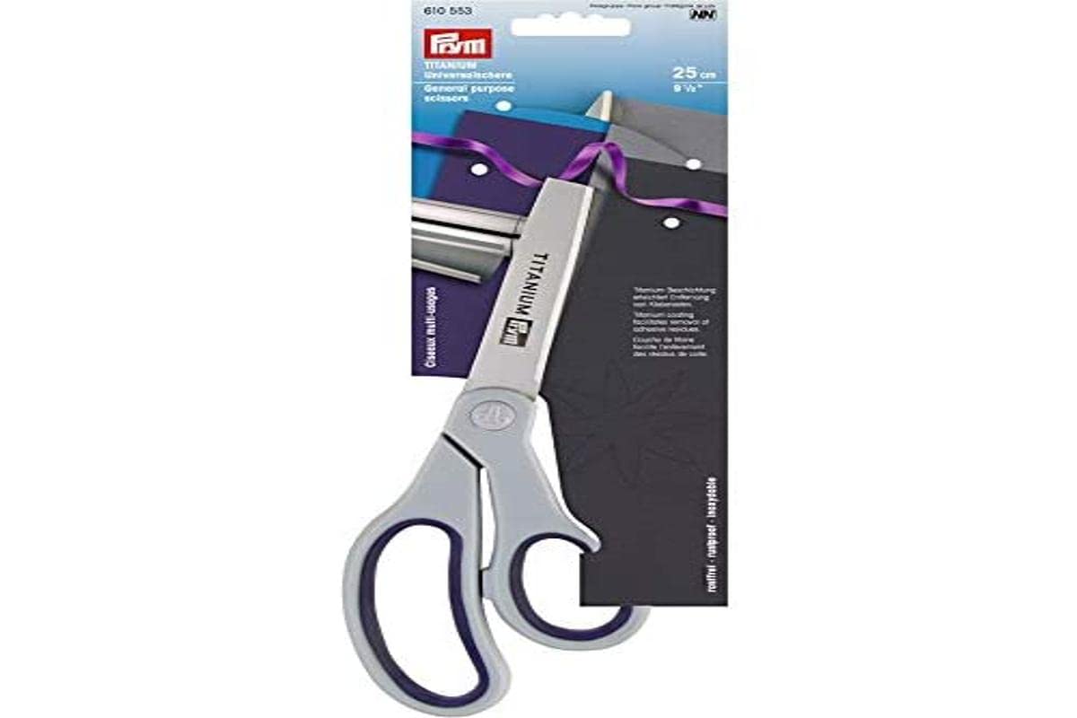 Prym - Prym Titanium (25cm) General Purpose Scissor - 1 Unit