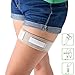 HAMUHA Catheter Legband Holder,with Anti Slip Catheter Leg Strap Catheter Fixation Tape Leg Holder Urinary Incontinence Supplies Catheter Leg Band Strap Wrap Tube Bag Holder (Beige)