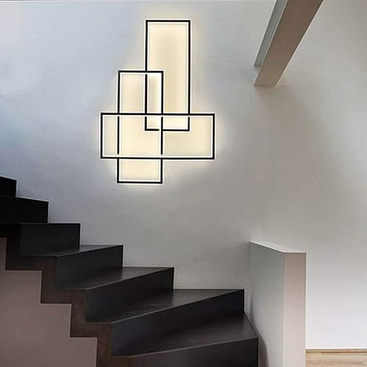 modern geometric wall lamp