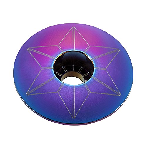 Supacaz Star Capz Oil Slick, One Size