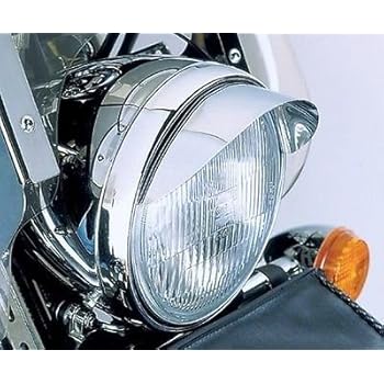 Amazon.com: i5 Chrome 7-inch Headlight Visor for Honda ...