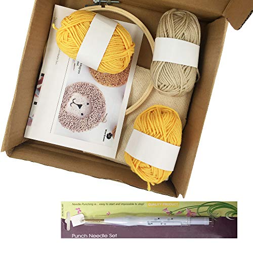 1 Wool+Queen+Rug+Punch+Adjustable+Embroidery