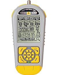 Triplett Byte Brothers LVPRO1   Comprobador de cables multifuncional para RJ45 RJ11 y Coax
