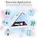 Smartphone UV Sanitizer, TEKITSFUN Cell Phone Cleaner Phone Sanitizer and Charger, Sterilizer Cleaner for iPhone and Samsung Andoid Phones, Jewelry, Watches- White