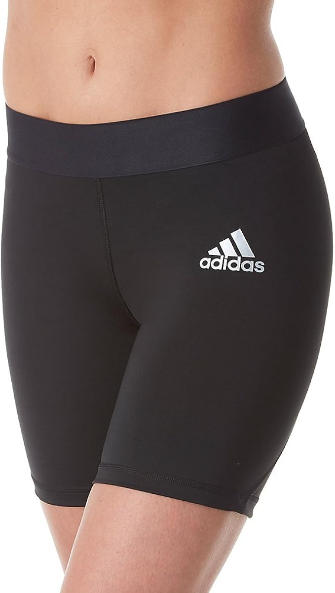 adidas long compression shorts