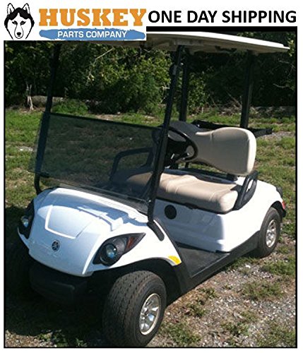 Huskey Yamaha Drive G29 Tinted Windshield Folding (2007-2016) New Golf Cart Part