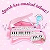 Toyvelt-Toy-Piano-For-Toddler-Girls-Cute-Piano-for-Kids-With-Built-In-Microphone-Music-Modes-Best-Birthday-Gifts-For-2-3-4-5-Year-Old-Girls-Educational-Keyboard-Musical-Instrument-Toys Toyvelt Toy Piano For Toddler Girls Cute Piano for Kids With Built In Microphone & Music Modes Best Birthday Gifts For 2…