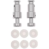 Float Valve Seal for Instant Pot Replacement Parts with 6 Sealer Gasket | Fits Duo 3, 5, 6 Qt, Duo Plus 3, 6 Qt, Ultra 3, 6, 8 Qt, Lux 3 Qt Fix Cooker Lid Steam Leaks