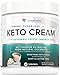 Keto Cream: Sugar Free Perfect Keto Coffee Creamer Powder with Vegan MCT Oil Powder, Stevia Sweetened Keto Creamer for Coffee | Low Calorie, Non Dairy Ketogenic Coffee Booster, French Vanilla, 30 SRV