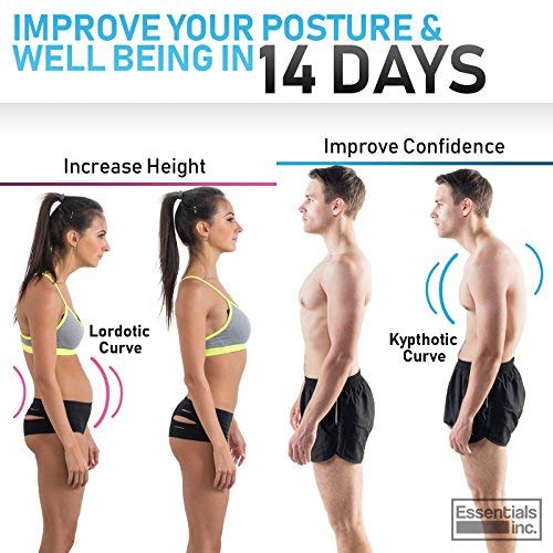 Posture Corrector for Women & Men - Back Brace & Shoulder Support Trainer for Pain Relief & Improve Bad Slouching Problems - Fully Adjustable Clavicle Medical Belt Straightener (Large) - Thumbnail 4