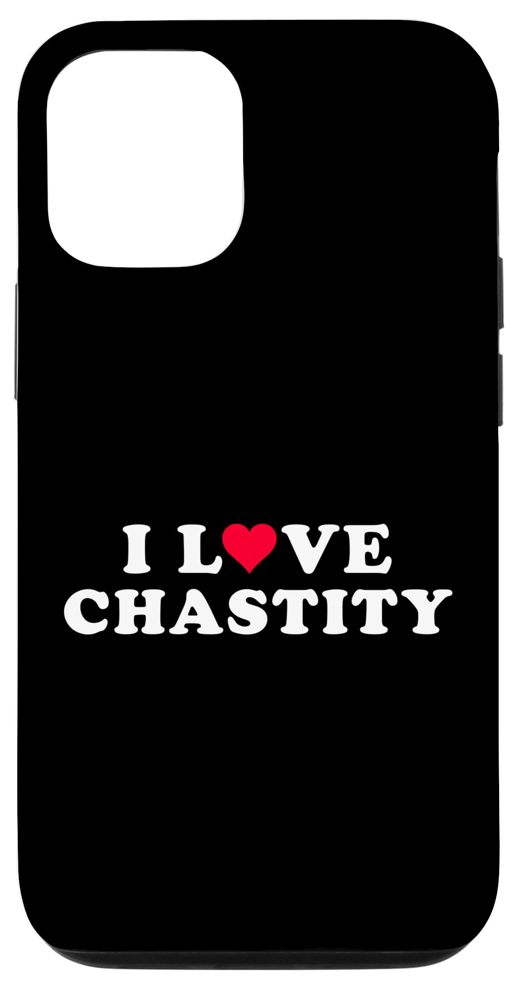 iPhone 14 Pro I Love Chastity Matching Girlfriend Boyfriend Chastity Name Case