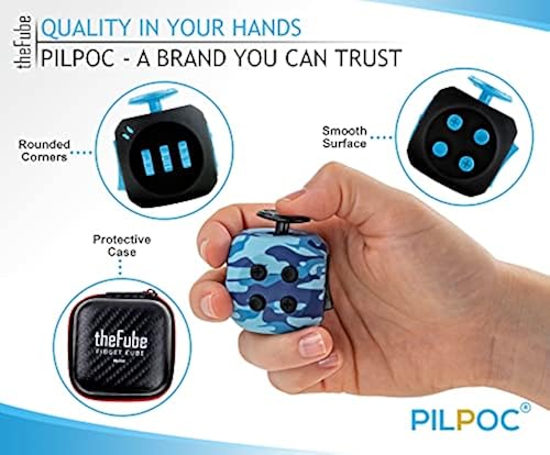 PILPOC theFube Fidget Cube Premium Quality Fidget Cube with