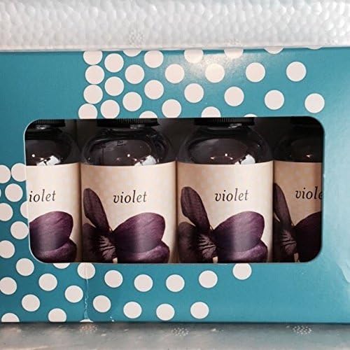 (Ship from USA) Violet Original Oil Fragrance For Rainbow Vacuum &amp; Rainmate 4 X 2 oz. Bottles