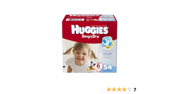 amazon huggies size 6