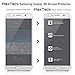 [2 Pack] Galaxy S6 Screen Protector, MaxTeck 0.26mm 9H Anti-Bubble Tempered Shatterproof Glass Screen Protector Film for Samsung Galaxy S6 [NOT Support Samsung S6 Edge]