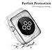 Apple Watch Case 38mm, Apple Watch Screen Protector, Full Coverage TPU iWatch Case, Scratch Proof iWatch Screen Protector for Apple Watch Series 1/2/3 (38mm)
